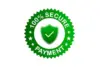 100 secure payment green badge isolated transparent background 105700 1800