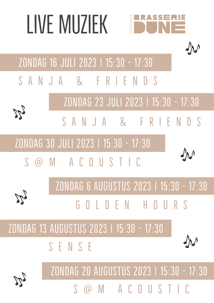 Live Music Dune 2023